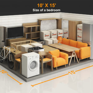10X15, Airport, Regular, Size of a large bedroom